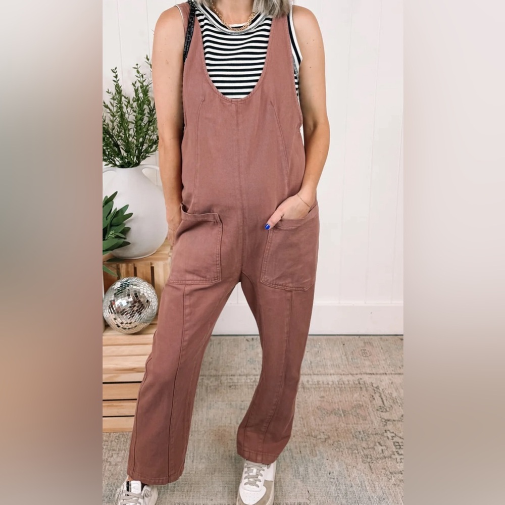 Denim jumpsuit
